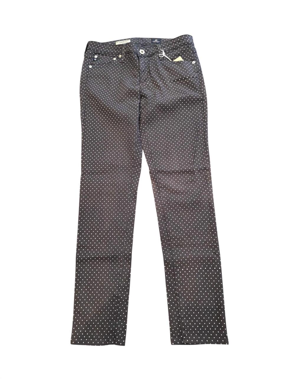 NEW AG JEANS women's legging ankle mid rise skinny jeans in black wash